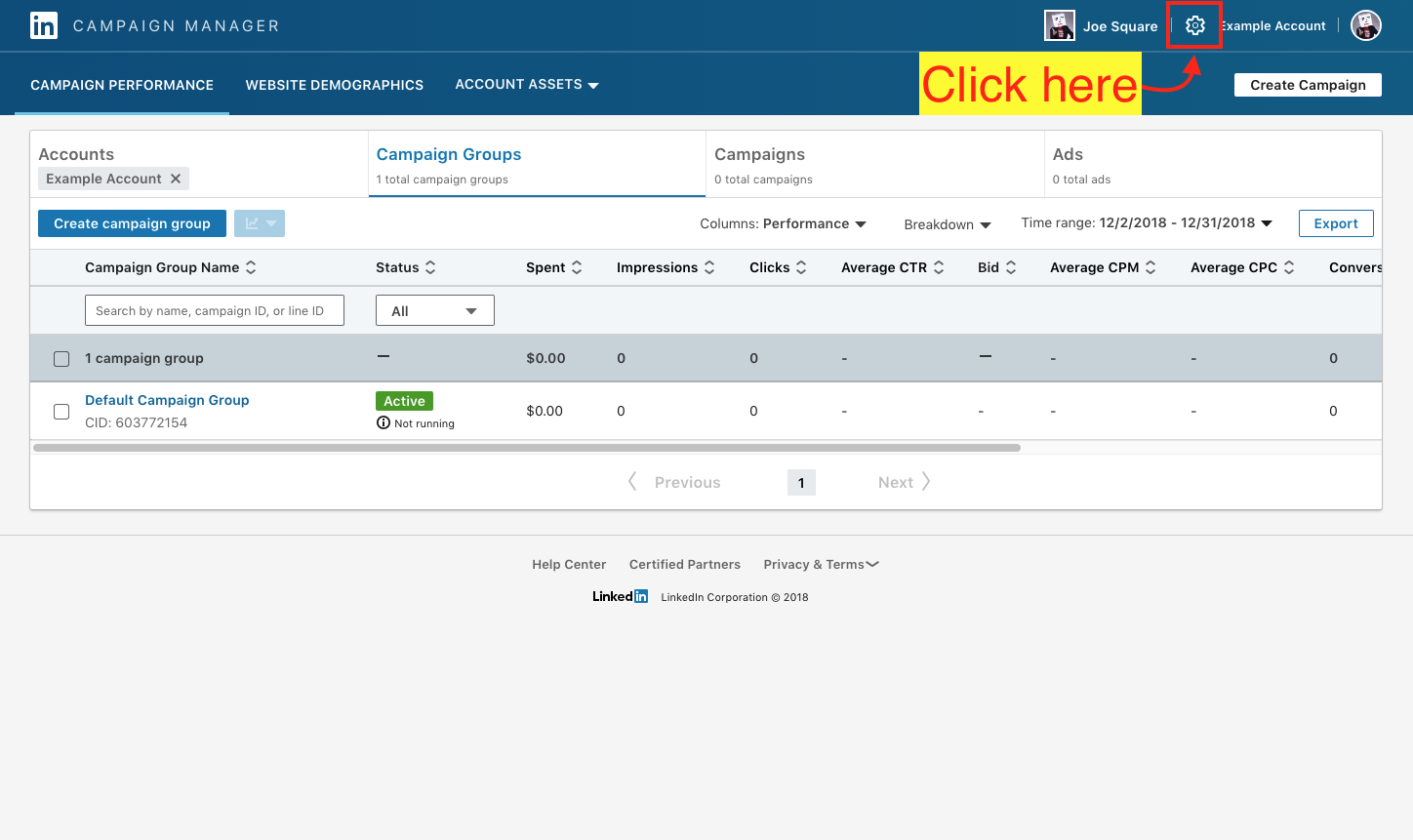 Edit, View, or Add LinkedIn Ads Payment Info - Step 3 Screenshot