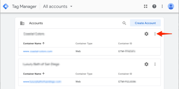 Tag Manager Add User Instructions Step 1