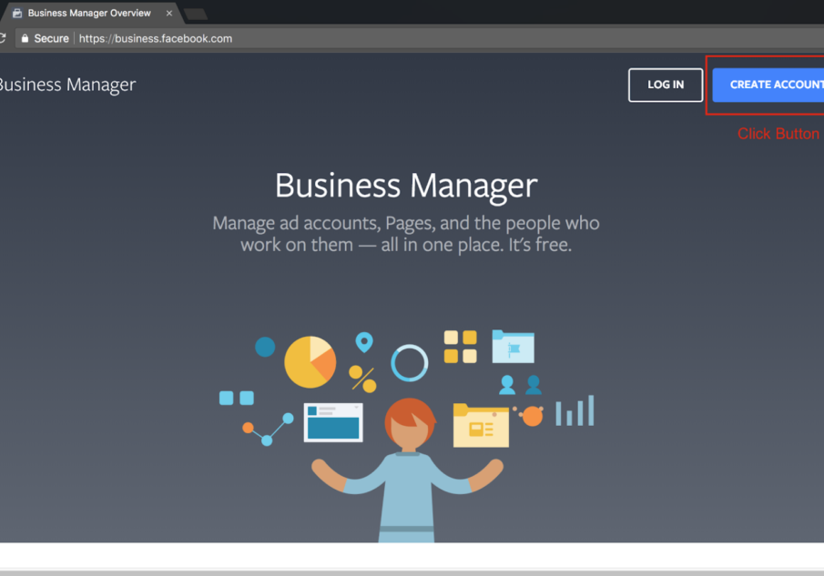 Sign Up for Facebook Business Manager - Step 2 Screenshot